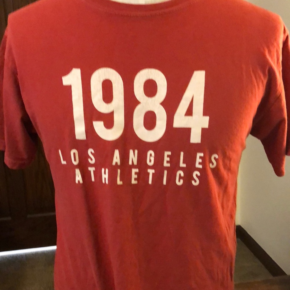 Brandy Melville 1984 Red T-shirt One Size $6